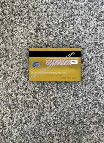 Oman Bank Muscat bank mastercard gold photolook back